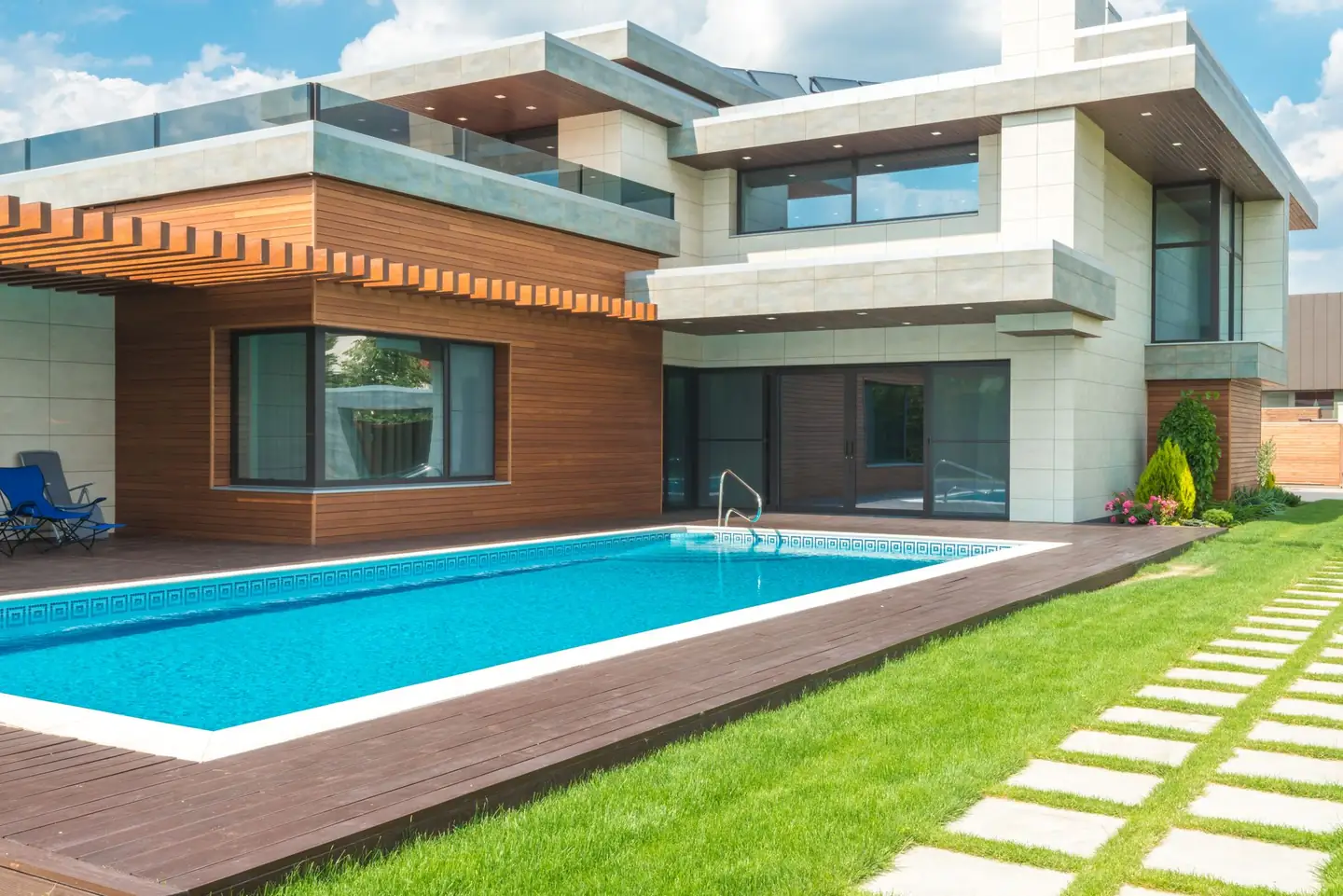 Swimming pool built in Cottage Point, NSW